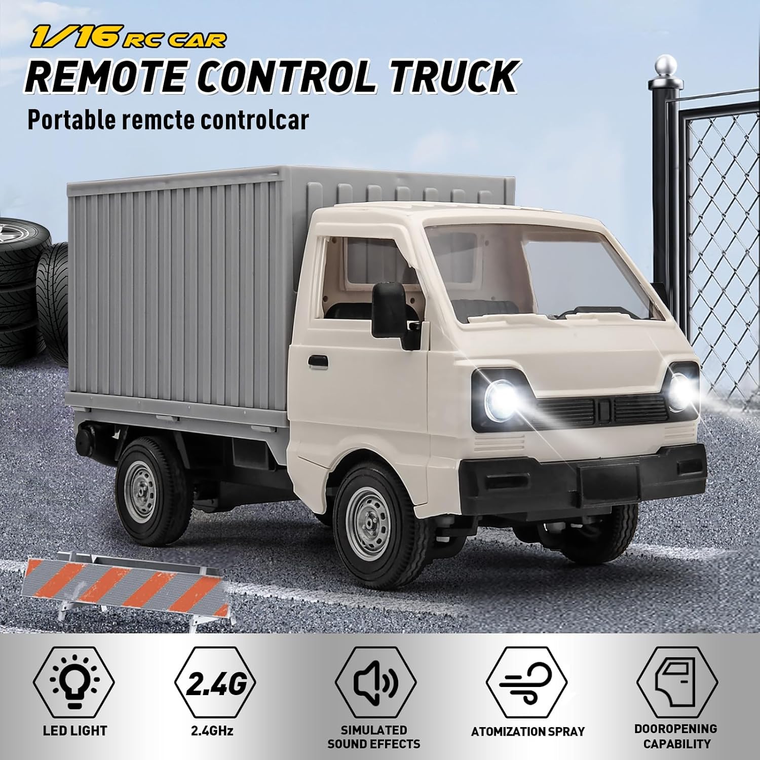 Rc Drift Car Brushless - KF21 Camion RC 1:16 2.4GHZ, Auto