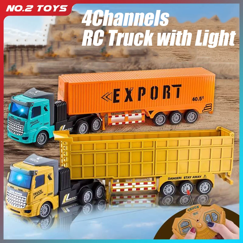 Hobby Rc Van - 1/48 RC Camion Container Giocattolo Per