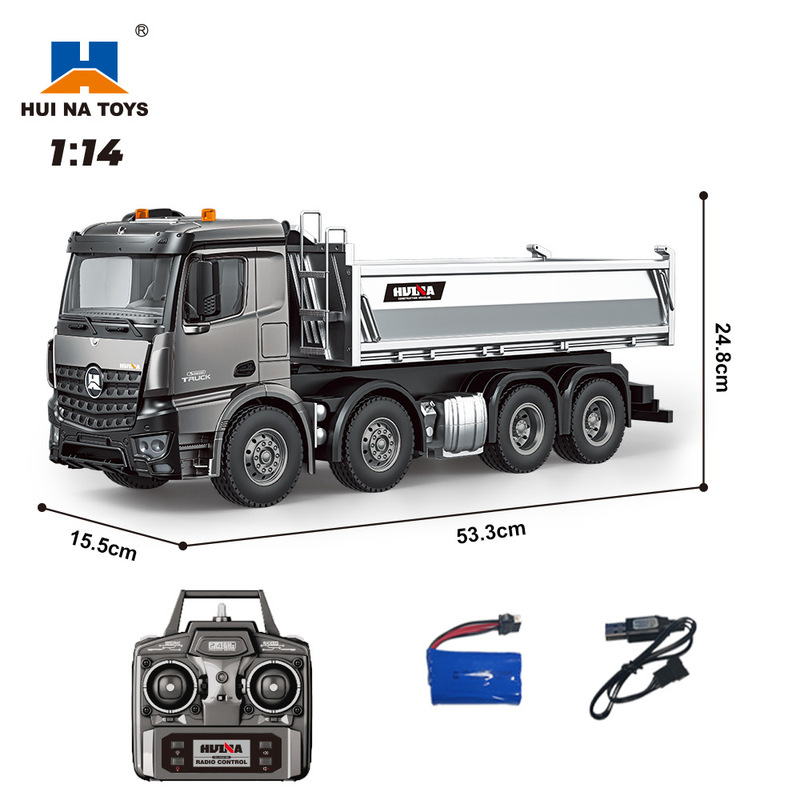 Rc Excavator Hydraulic - Nuovo Huina 1536pro 1537 telecomando in