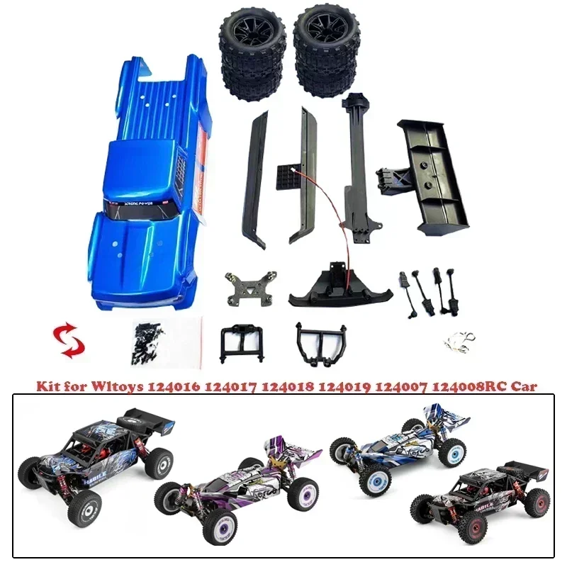 Rc Hobby Monster Truck - Kit di Aggiornamento Carrozzeria e Ruote