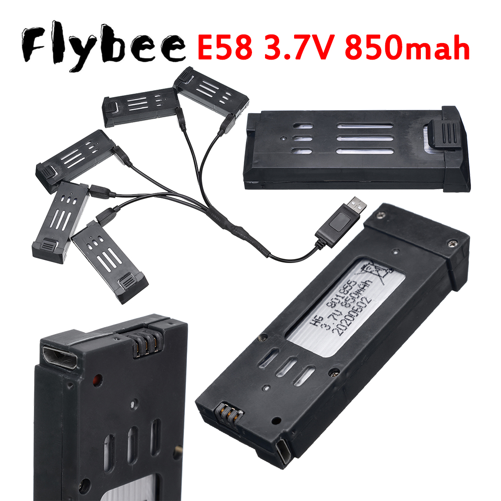 Rc Hobby Drone - Batteria RC per Drone 3.7V 850mAh