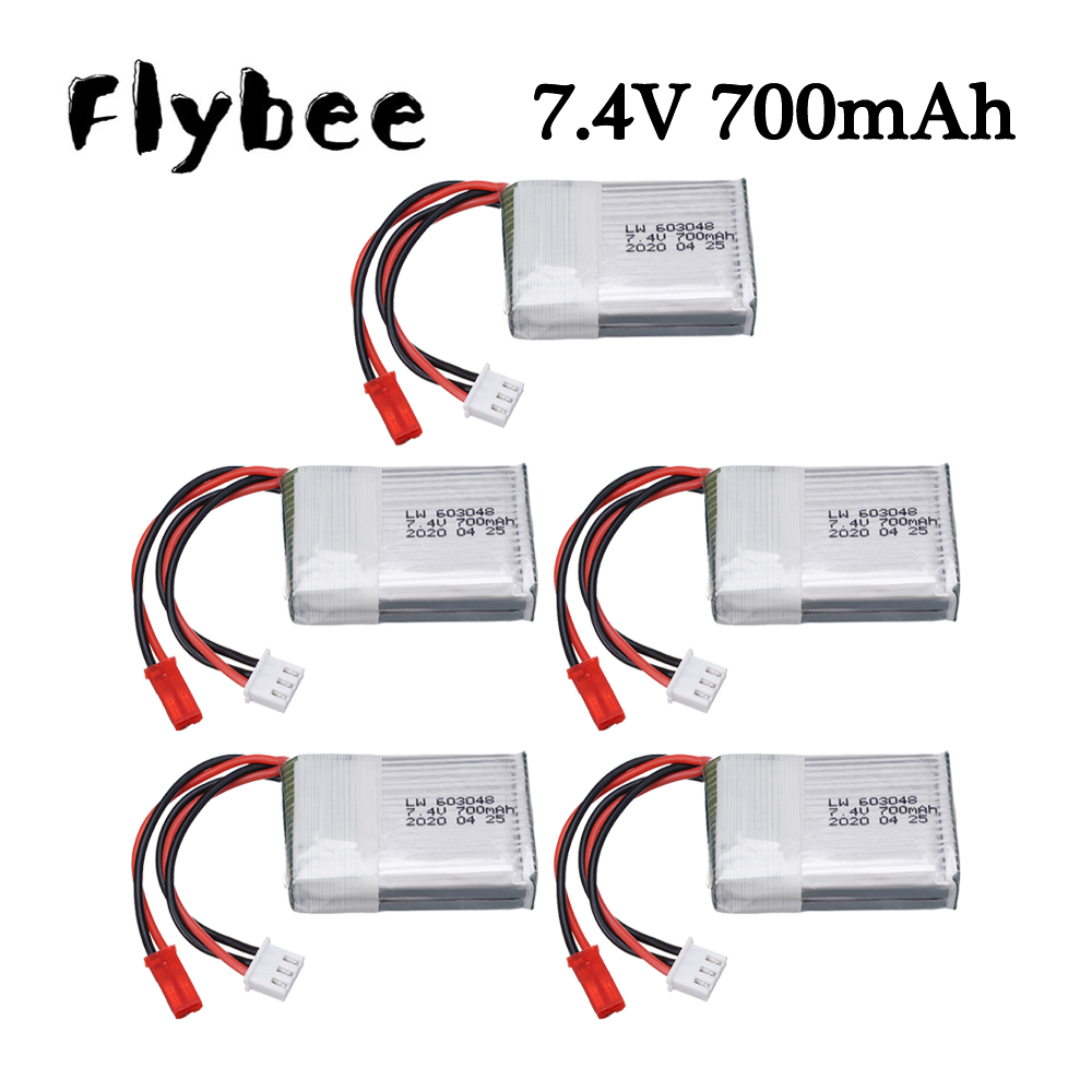 Rc Hobby Drone - Batteria Lipo 7.4V 700mAh 25c per