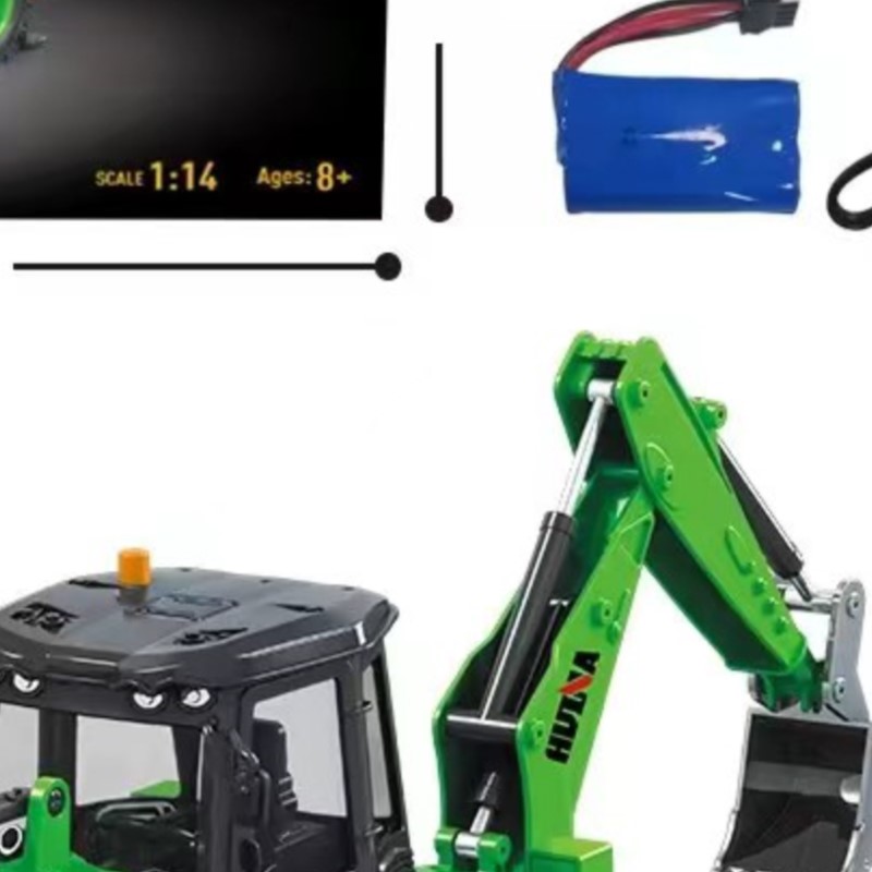 Rc Excavator Hobby - Offerta USA: Escavatore Telecomandato HUINA 1/14