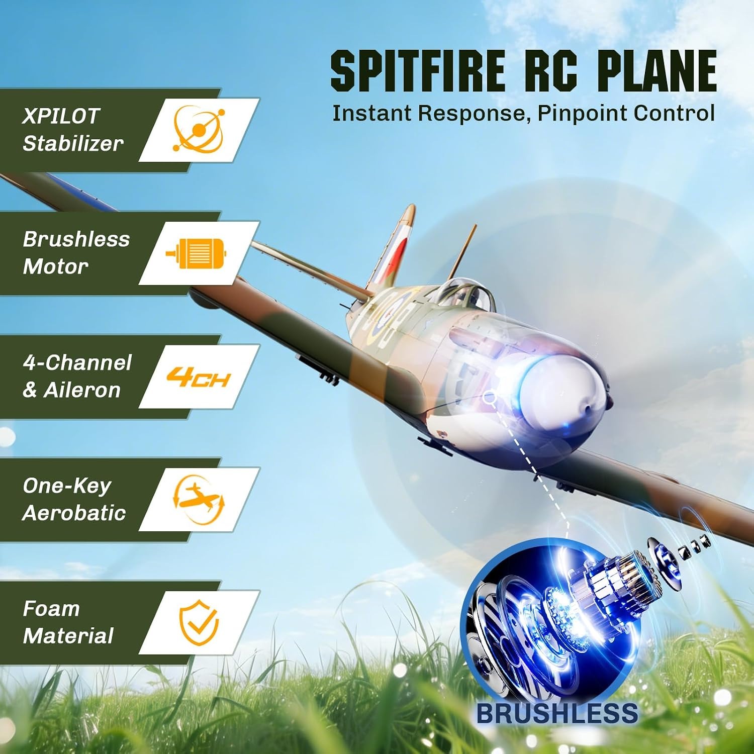 Aereo RC Brushless VOLANTEXR S - Rc Planes Horizon Hobby recensione e prezzo