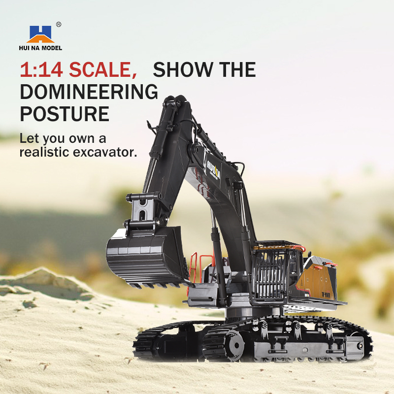 HUINA 1592 Modellino di Tratto - Rc Excavator Hydraulic recensione e prezzo