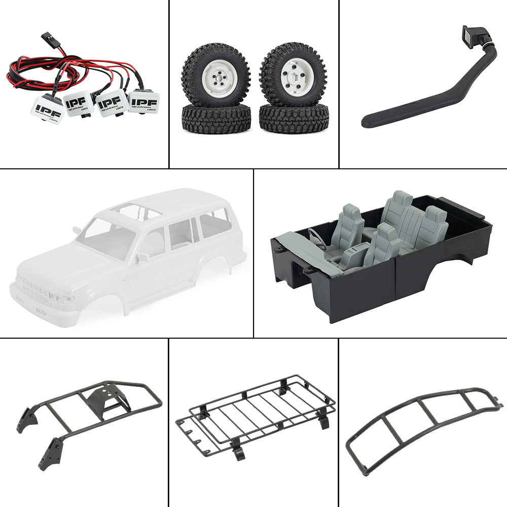 LC80 Corpo Duro di Montaggio d - Rc Hobby Grade Crawler recensione e prezzo
