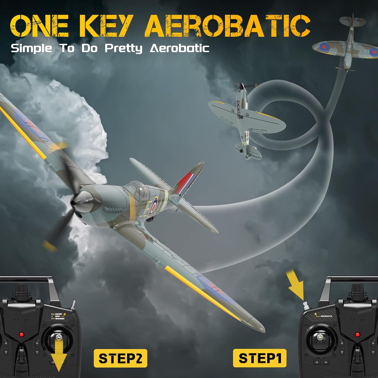 Aereo RC VOLANTEXRC Spitfire - - Rc Planes Horizon Hobby recensione e prezzo