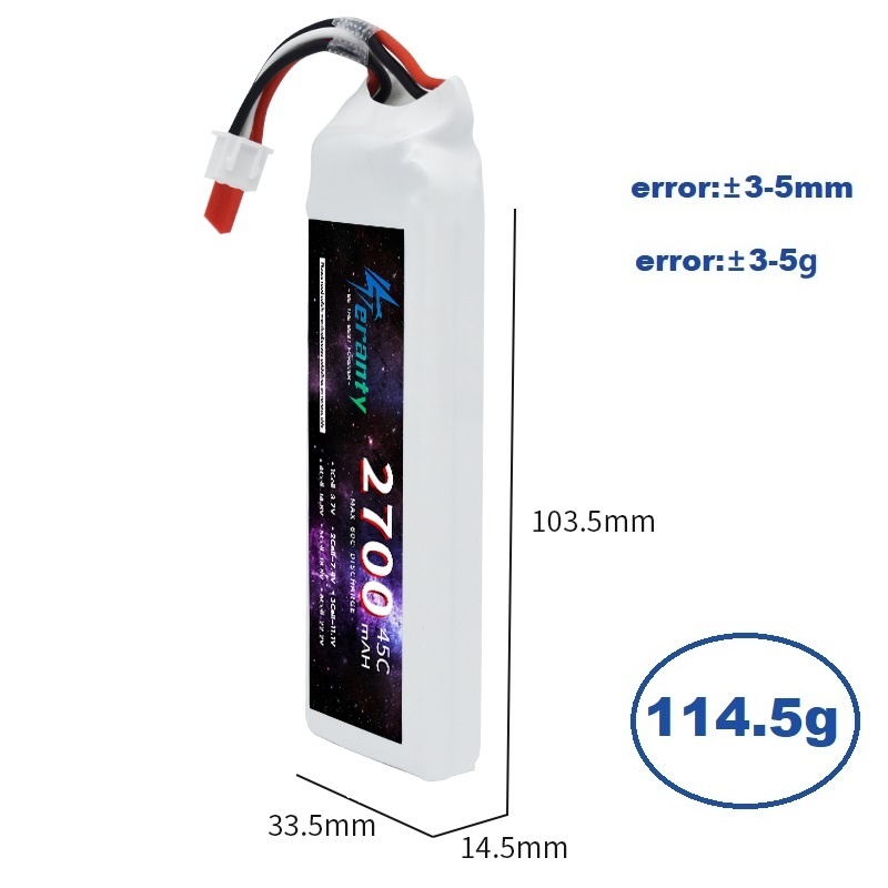 1/3PCS 2S 7.4V Lipo Batteria 2 - Rc Hobby Drone recensione e prezzo