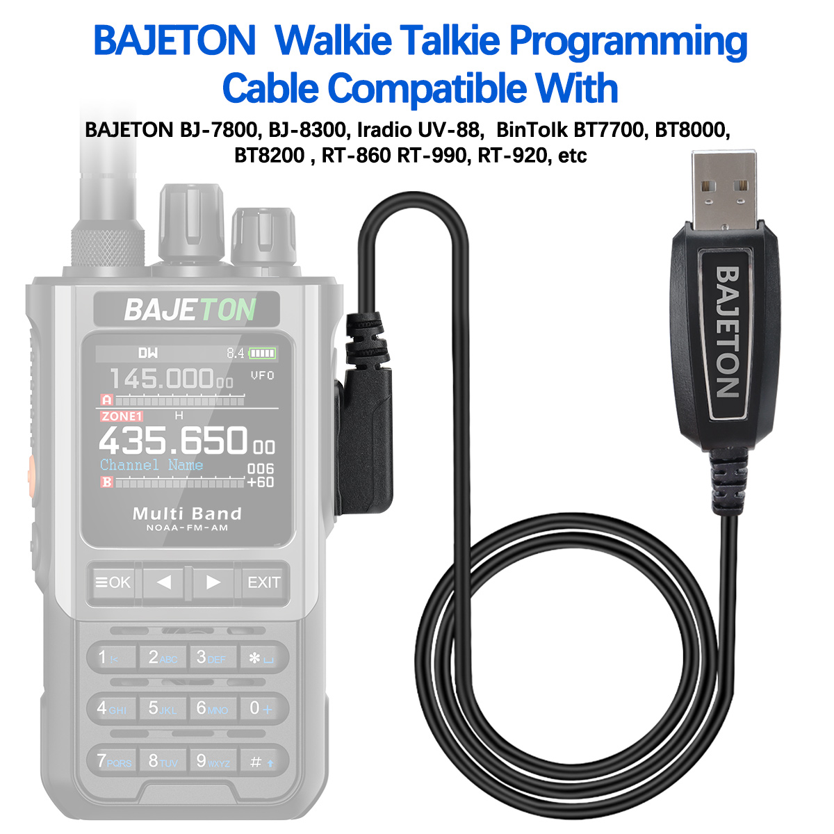 BAJETON Walkie Talkie Cavo di  - Rc Drift Car Brushless recensione e prezzo
