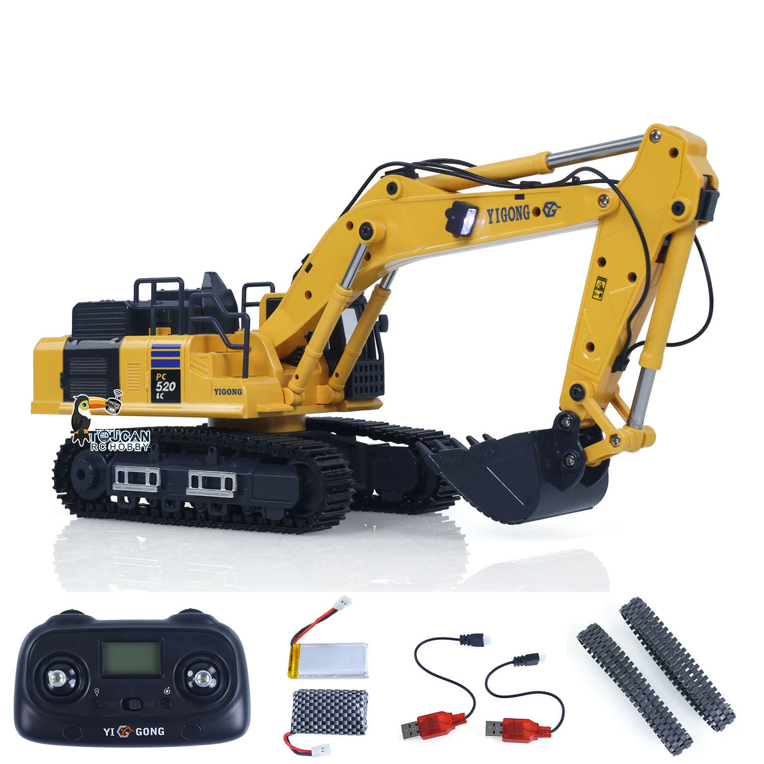 Mini Escavatore RC 1/50 PC520  - Rc Excavator Hobby recensione e prezzo