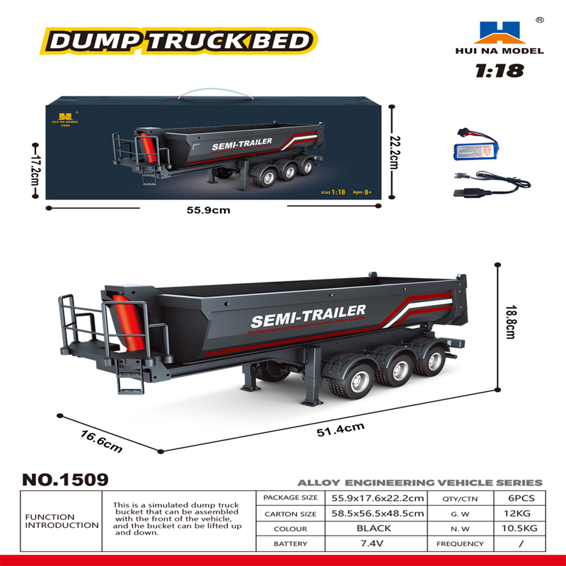 Nuovo Camion RC Huina 1509 e R - Hobby Rc Van recensione e prezzo