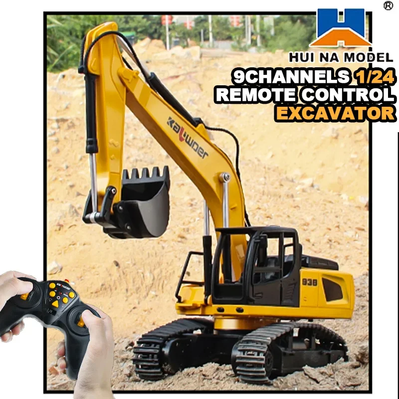Huina Rc Escavatore 1/24 9Ch A - Rc Excavator Hobby recensione e prezzo