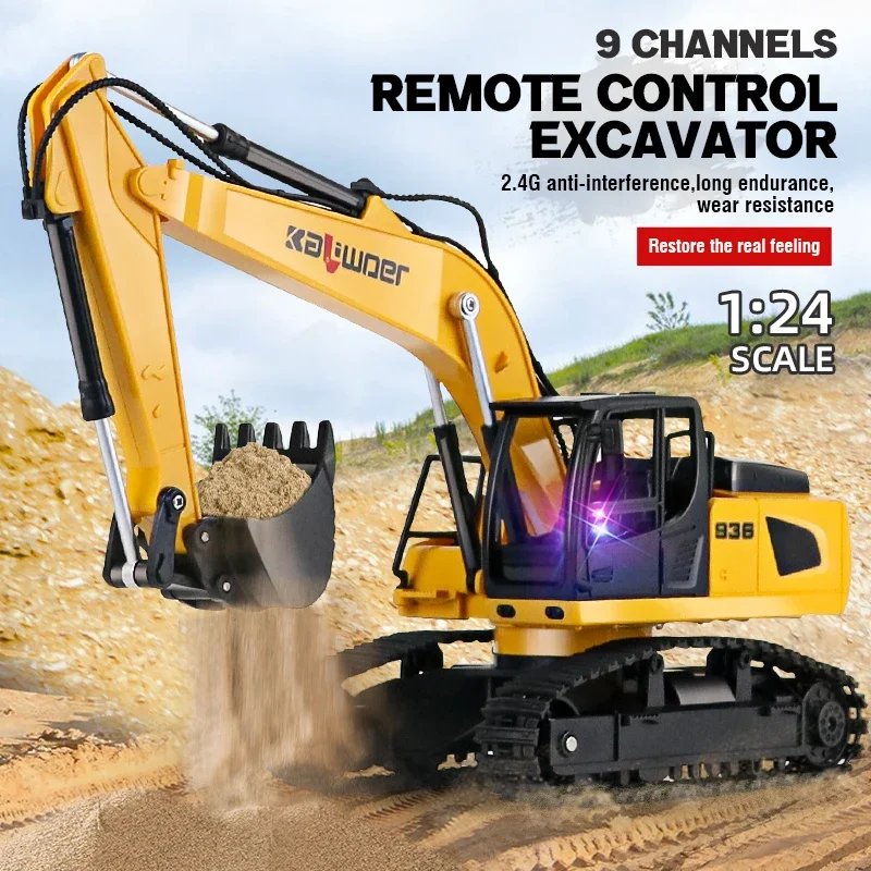 Huina Rc Escavatore 1/24 9Ch A - Rc Excavator Hobby recensione e prezzo