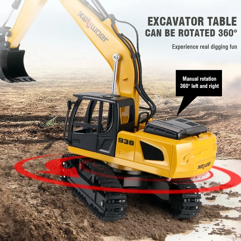 Huina Rc Escavatore 1/24 9Ch A - Rc Excavator Hobby recensione e prezzo