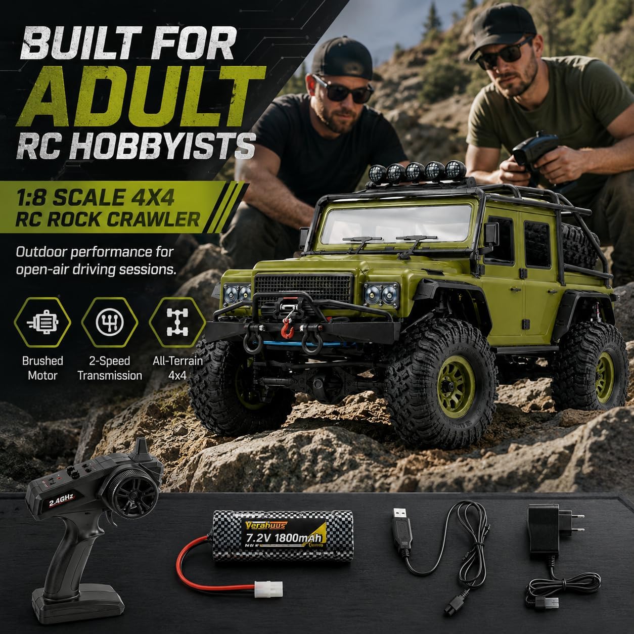 Camion Telecomandato per Adult - Rc Hobby Grade Crawler recensione e prezzo