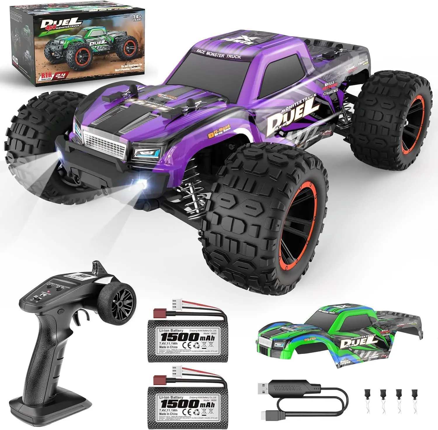 Camion RC 1:14, Auto Telecoman - Rc Hobby Monster Truck recensione e prezzo