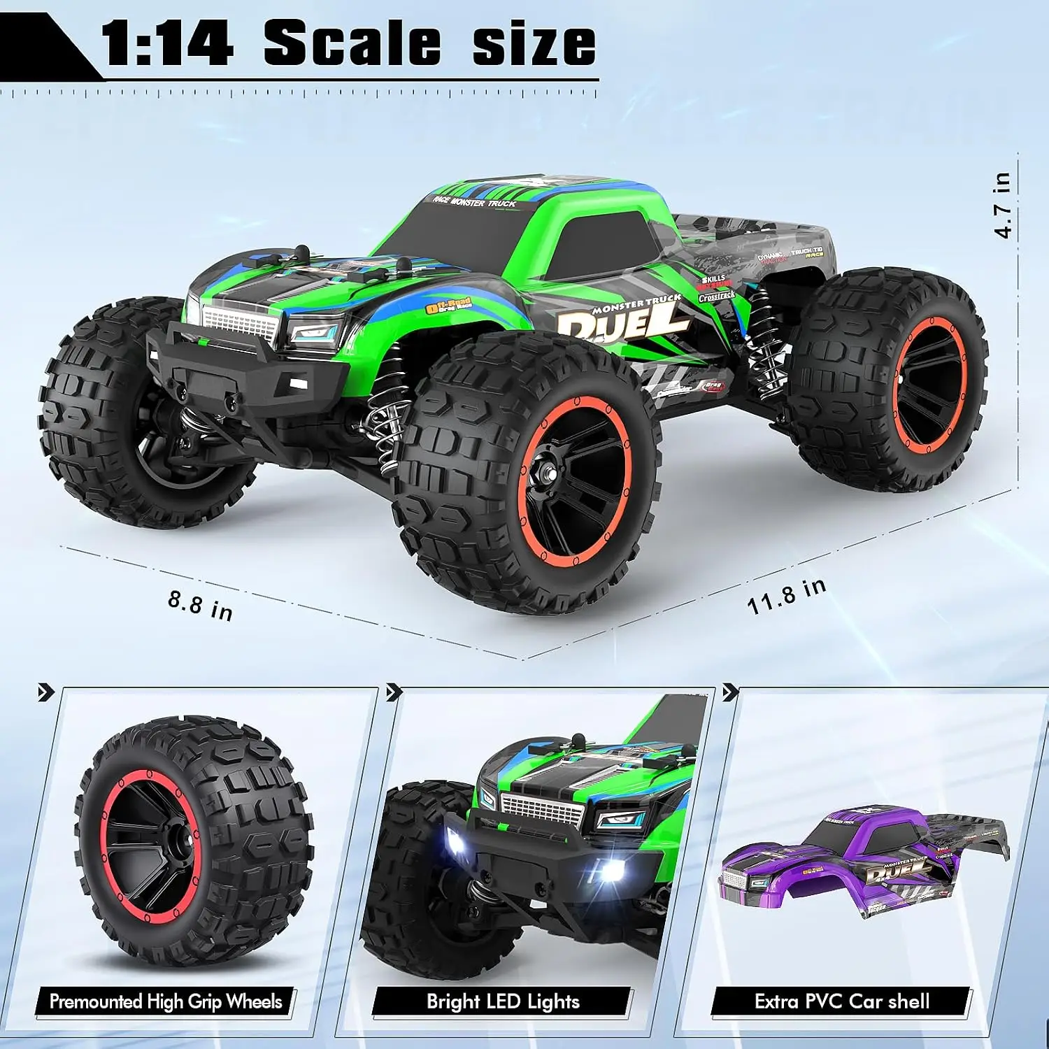 Camion RC 1:14, Auto Telecoman - Rc Hobby Monster Truck recensione e prezzo
