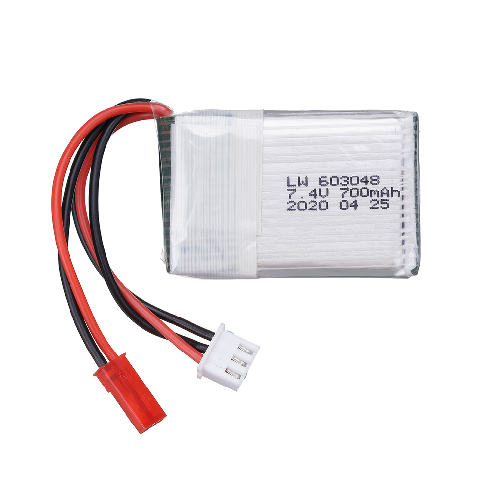 Batteria Lipo 7.4V 700mAh 25c  - Rc Hobby Drone recensione e prezzo