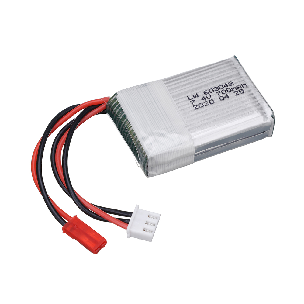 Batteria Lipo 7.4V 700mAh 25c  - Rc Hobby Drone recensione e prezzo