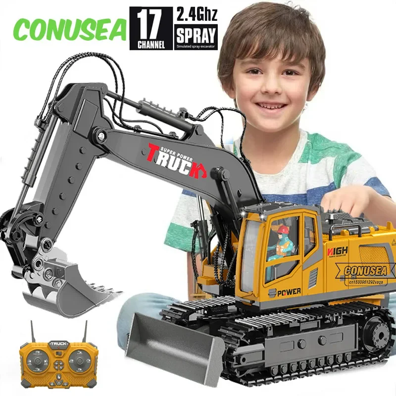 12/15/17CH Rc Escavatore Camio - Rc Excavator Hobby recensione e prezzo