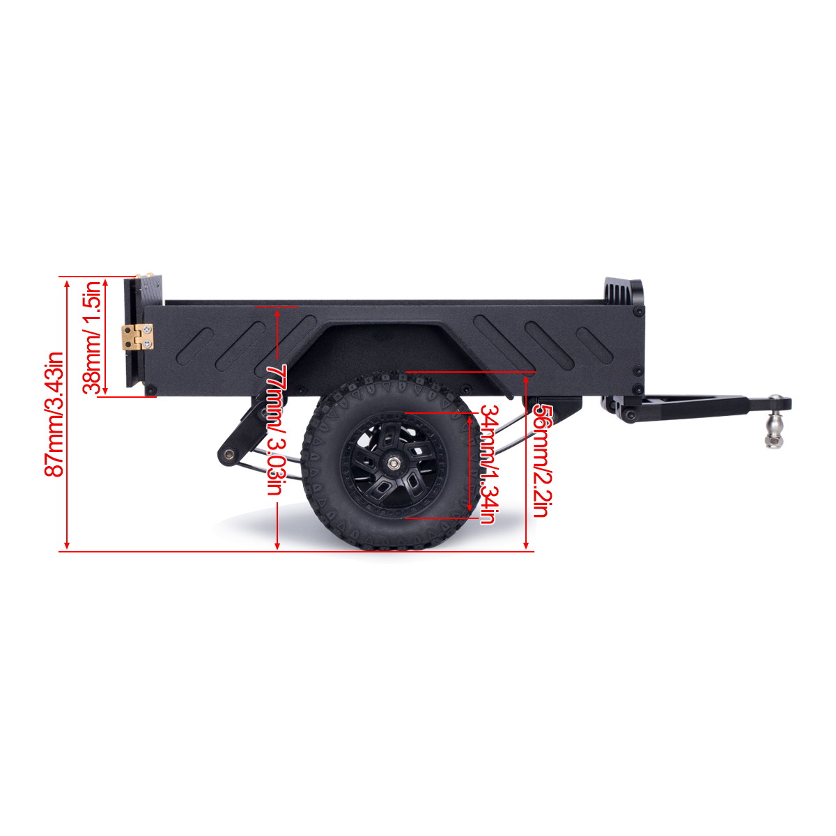 Rimorchio multiuso lavorato in - Hobby Rc Van recensione e prezzo