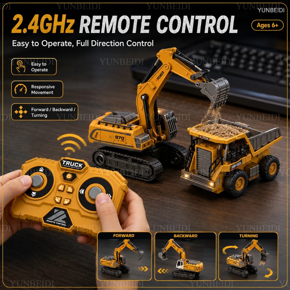 Mini auto telecomandata in leg - Rc Excavator Hobby recensione e prezzo