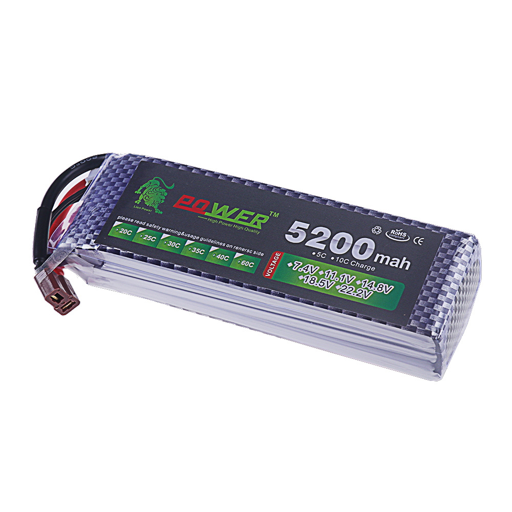 3S Lipo Batteria 11.1V 5200mah - Rc Hobby Drone recensione e prezzo